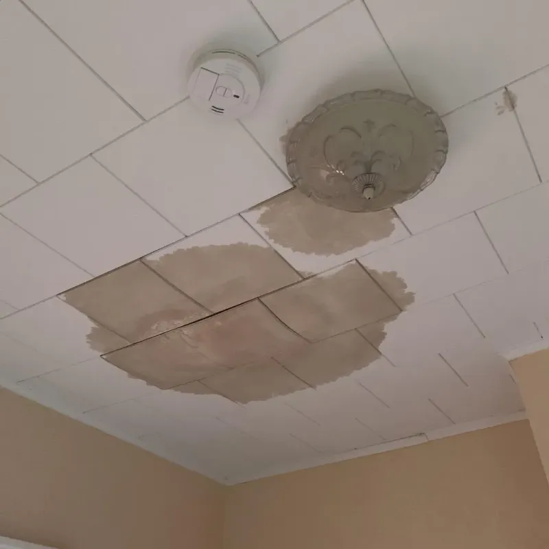 Ceiling Water Damage Repair in Poquoson, VA