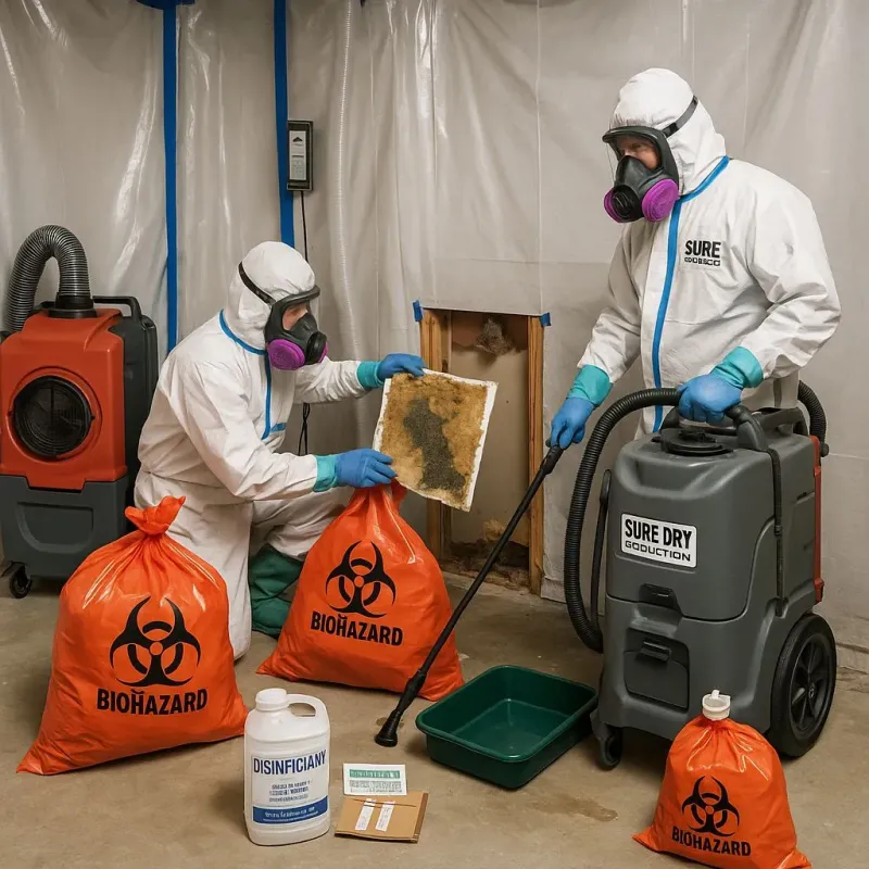 Contaminated Water Handling Protocols process in Poquoson, VA