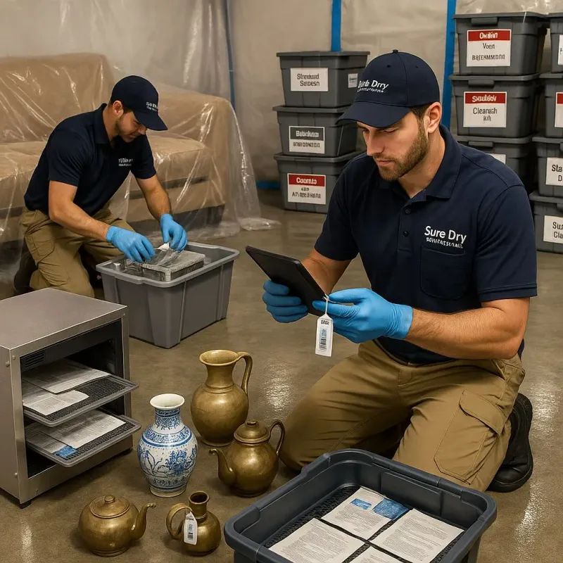 Content Protection and Restoration process in Poquoson, VA