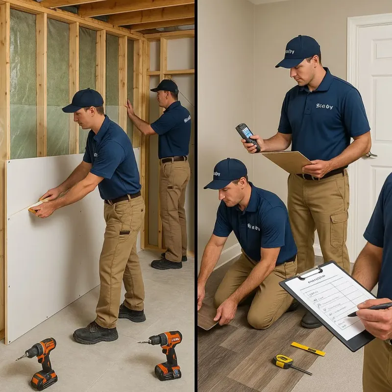 Repairs and Reconstruction process in Poquoson, VA